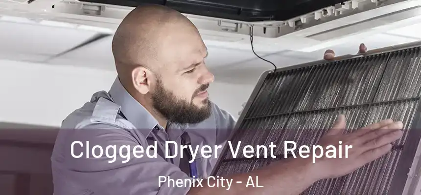  Clogged Dryer Vent Repair Phenix City - AL